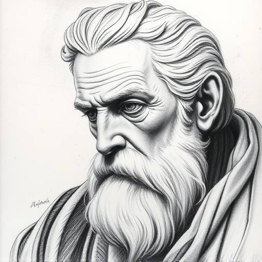 Detailed charcoal drawing of Dante Alighieri's portrait